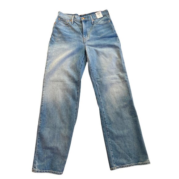 NWT J.Crew $138 Women's 29 High-rise '90s wide-leg Jeans Medium Wash "Sold Out" - Picture 10 of 14